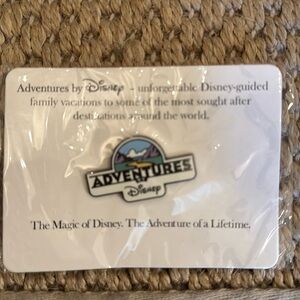 Disney Adventures by Disney Guided Family Vacations Pin New in perfect condition